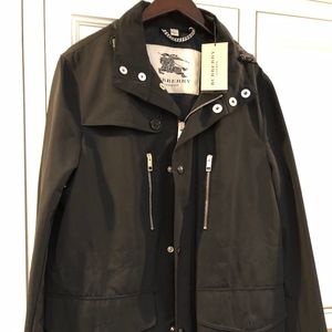 Burberry Zippered Lined Jacket